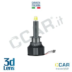 kit lampade luci fari led h1 auto lampade fari lenticolari faro lenticolare 60 watt potenti centralina centraline canbus