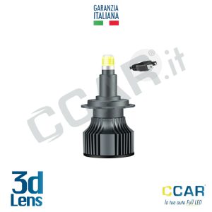 kit lampade luci fari led h7 auto lampade fari lenticolari faro lenticolare 60 watt potenti centralina centraline canbus