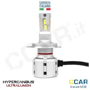 luci lampade led ccar hyper h4 canbus