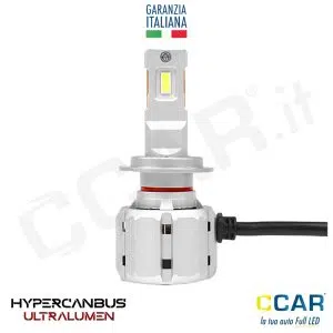 luci lampade led ccar hyper h7 canbus
