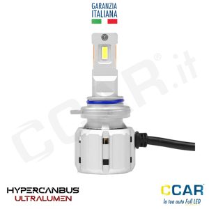 luci LAMPADE LED CCAR Hir2 9012 FENDINEBBIS ABBAGLIANTI CANBUS