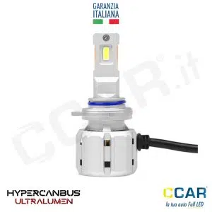luci LAMPADE LED CCAR Hir2 9012 FENDINEBBIS ABBAGLIANTI CANBUS