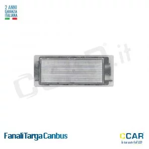 fanali targa led ccar smart fortwo twingo renault clio 3 4 kadjar 2015 2016 2017 2018 megane 2008 2009 2010 2011 2012 2013 2014 canbus no error