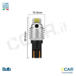 Lampade Led CCAR T15 CANBUS (coppia)