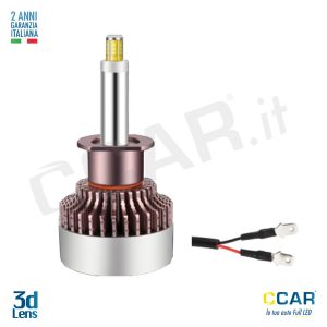 lampade led ccar lenticolari h1 3d canbus