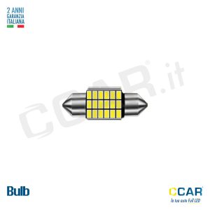 Lampade Led CCAR SILURO 32 MM CANBUS (coppia)
