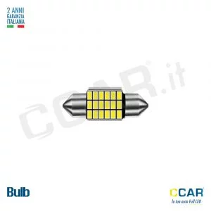 Lampade Led CCAR SILURO 32 MM CANBUS (coppia)