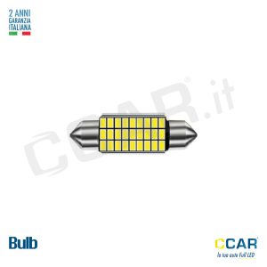 Lampade Led CCAR SILURO 36 MM CANBUS (coppia)