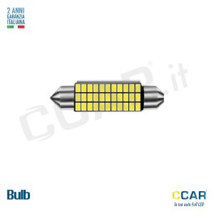 Lampade Led CCAR SILURO 41 MM CANBUS (coppia)