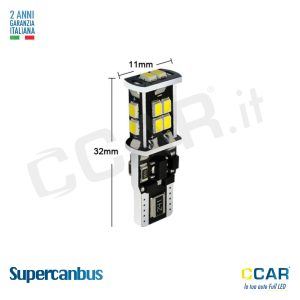 lampade led ccar t10 super canbus