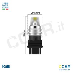 Lampade Led CCAR T25 – 2 POLI CANBUS (coppia)