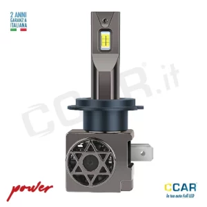 lampade fari luci led power star h7 ccar 20000 lumen