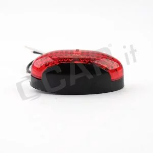Luce ingombro rosso 12V 24V rimorchio camion