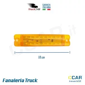 Luce ingombro arancio LED camion truck camper