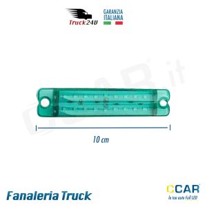 Luce ingombro verde LED camion truck camper