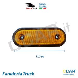 Luce ingombro led arancio truck camin camper rimorchio