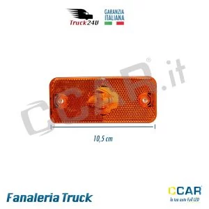 Luce ingombro posizione stazionamento bianco LED camion truck rimorchio laterale 12V 24V