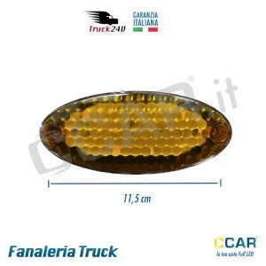 Luce ingombro arancio LED 12V 24V camion truck rimorchio camper