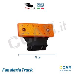Luci ingombro LED camion truck camper arancio