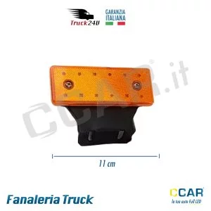 Luci ingombro LED camion truck camper arancio