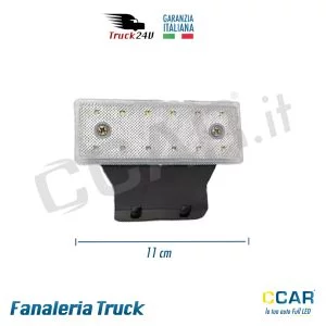 Luce ingombro LED bianco truck camion camper
