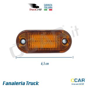 Luci ingombro posizione camion camper truck arancio laterale anteriore posteriore