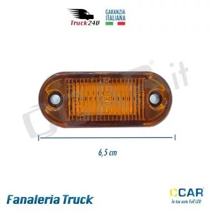Luci ingombro posizione camion camper truck arancio laterale anteriore posteriore