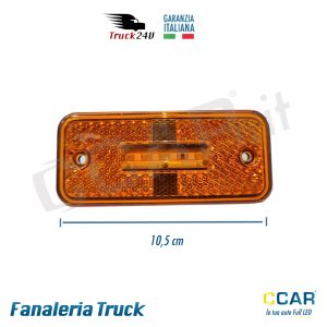 Luce ingombro arancio BD097A LED luce posteriore laterale di ingombro 12V 24V camion rimorchio truck camper