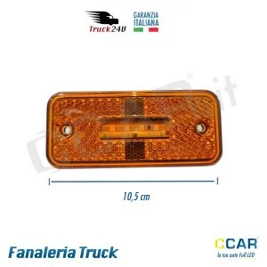Luce ingombro arancio BD097A LED luce posteriore laterale di ingombro 12V 24V camion rimorchio truck camper