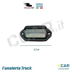 Luce targa universale LED 10V 30V Fanale targa universale 10V 30V