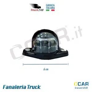 Luce targa universale 10V 30V bianco posteriore camion truck rimorchio camper caravan roulotte fanale targa universale 10V 30V bianco
