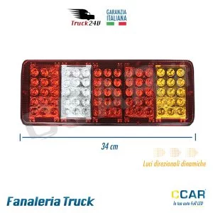 Luci LED posteriore camion camper truck stop retromarcia