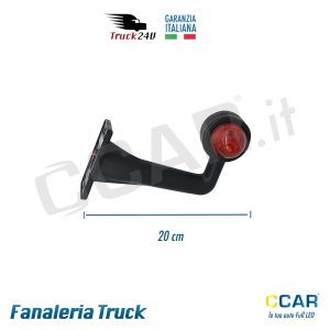 Luci ingombro bifacciali camion rimorchio appendice caravan camper 10/30V fanali ingombro 10V 30V bifacciali