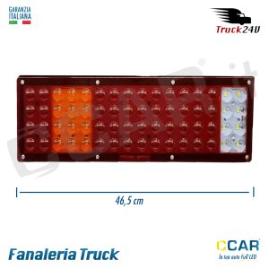 Fanale 7 posizioni camion 24v LED
