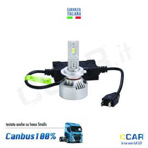 Luci LED Hyper 24V Canbus H7 Stralis Iveco Camion Truck Kit LED H7 24V Lampade LED 24V H7 Iveco Stralis
