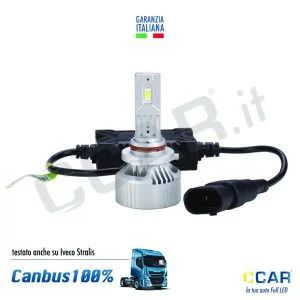Luci LED Hb3 24V Hyper Canbus CCAR Fari LED hb3 24V camion truck iveco stralis Lampade LED hb3 24v camion truck camper iveco stralis