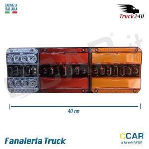 Fanali LED 24V camion camper truck frecce direzionali dinamiche