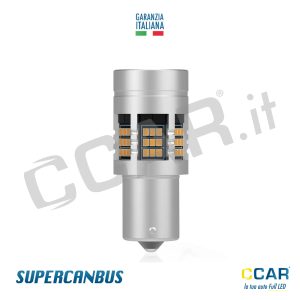 led 21W 1156 1 polo super canbus frecce freccia luci direzionali luce direzionale attacco BAU15S