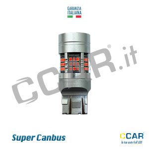 lampade led ccar t20 super canbus 5w 21w luci posizione