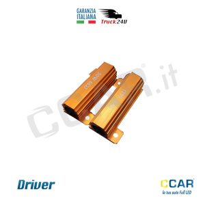 driver resistenze spegnispia 6ohm 50w 50 watt CCAR