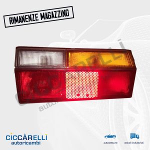 fanale posteriore volkswagen jetta mk1 primo tipo modello senza portalampada hella originale destro