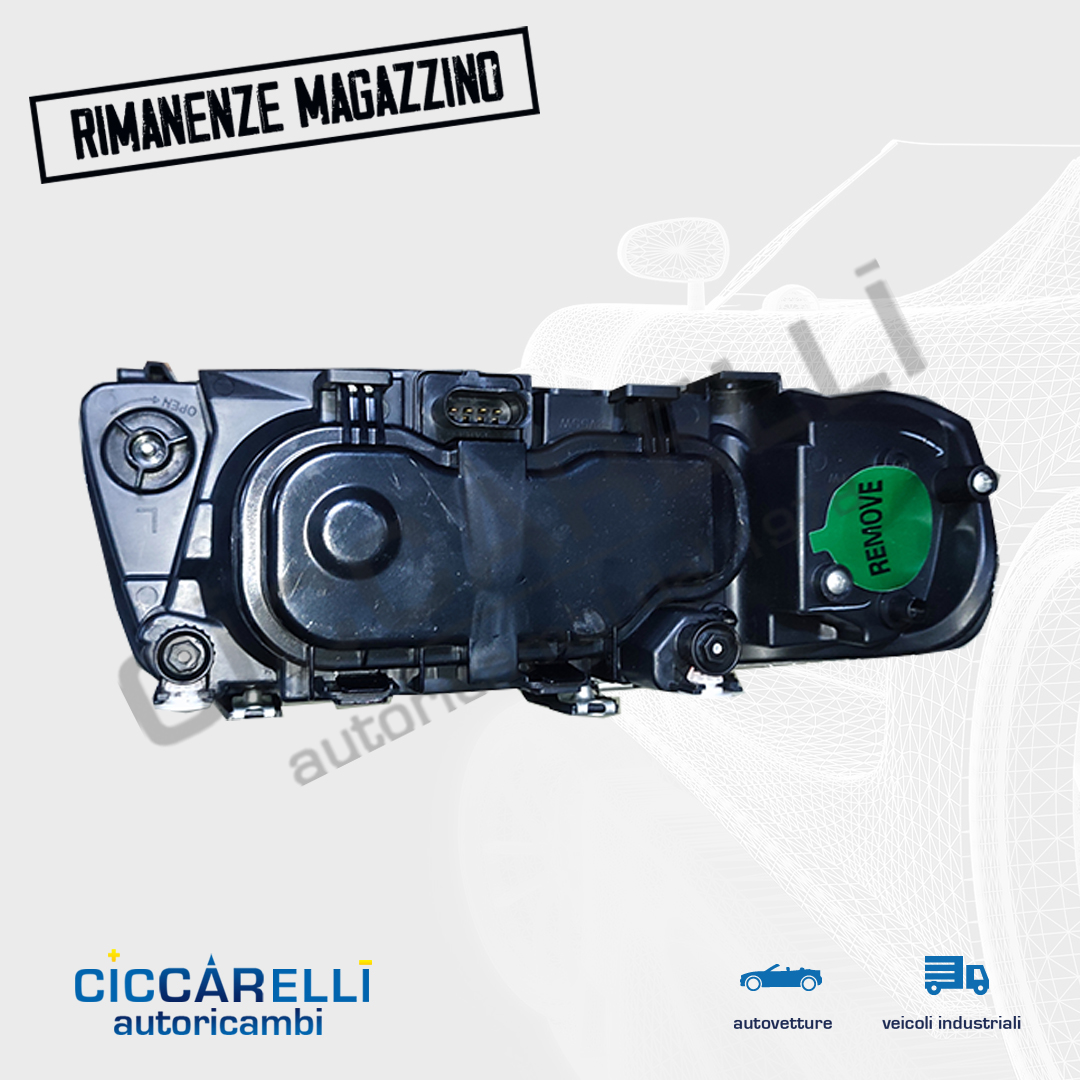 Fanale anteriore audi a3 8l restyling nuovo originale 2001 2002 2003 f_0008 sn sx sinistro