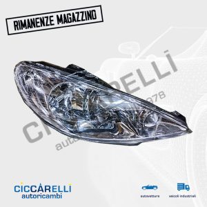 Fanale anteriore peugeot 206 Dx ds destro Depo nuovo compatibile 550-1121R-LD-EM