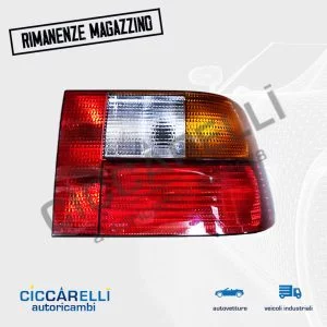 Fanale posteriore seat ibiza 1993 1994 1996 1997 1995 1998 hella originale nuovo 962_165-161 ds dx destro
