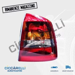 fanale posteriore fume ds dx destro opel astra g coupe 1998 1999 2000 2001 2002 2003 2004 2005 2006 originale seima nuovo 28771806