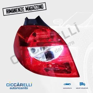 Fanale posteriore renault clio iii 2005 2006 2007 2008 2009 nuovo compatibile depo 551-1963L-UE sn sx sinistro