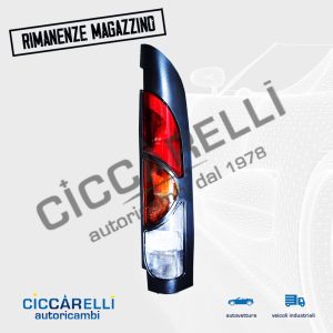 Fanale posteriore Kangoo 2 porte ds dx destro 1997 1998 1999 2000 2001 2002 2003 compatibile nuovo 551-1959R-LD-UE