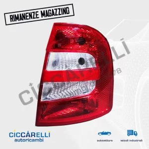 Fanale posteriore ds destro dx skoda fabia 1999 2000 2001 2002 2003 compatibile nuovo 665-1901R-UE