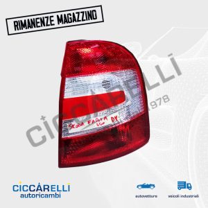 Fanale posteriore skoda fabia 2004 2005 2006 2007 depo nuovo compatibile ds dx destro 08-665-1911R-R