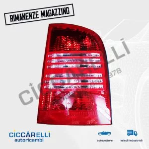 Fanale posteriore skoda octavia sw station wagon 1998 1999 2000 2001 2002 2003 2004 2005 2006 2007 2008 2009 2010 magneti marelli originale nuovo dx ds destro 712391408479